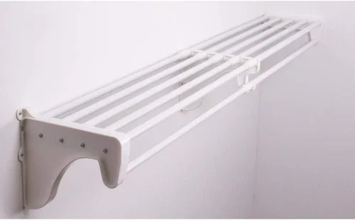 Miniatura 12 de EZ Shelf - Barra y estante de armario expandible de 65.3 a 120 pulgadas - Capacidad de 200 libras - Rápida - Estantes de armario de instalación