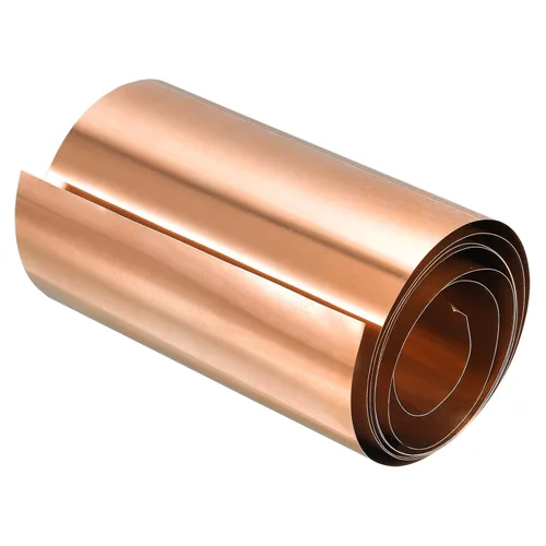 Miniatura 27 de uxcell Rollo de hoja de cobre, placa 3,280.8 ft m x 131.2 ft m x 0.2 ft m de la hoja del metal