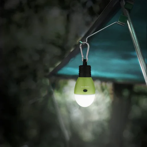 Miniatura 6 de EverBrite Luz de campamento recargable, linterna portátil para tienda, 3 modos de iluminación, bombillas colgantes para tienda de campaña con gancho