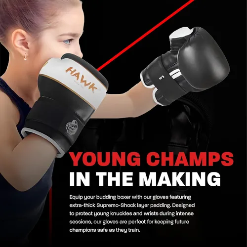 Miniatura 2 de Kids Boxing Gloves for Kids Children Youth Punching Bag Kickboxing Muay Thai Mitts MMA Training Sparring Gloves