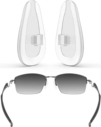 Miniatura 2 de Piezas de almohadillas de nariz de repuesto para gafas de sol Oakley Contrail OO4147 transparentes
