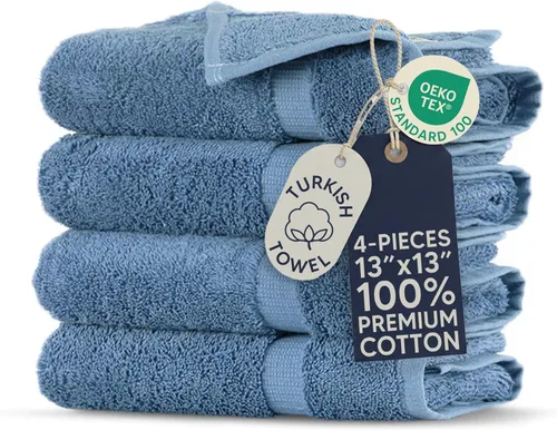 Miniatura 53 de Towel Bazaar Toallas Turcas de Algodón Premium Súper Suaves y Absorbentes (Juego de 2 Toallas de Baño Grandes, Blanco)
