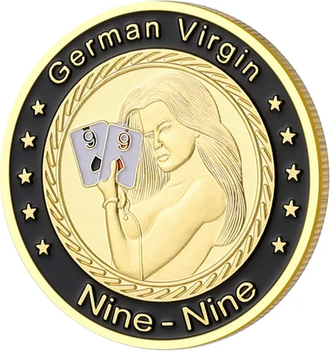 Miniatura 11 de Guardacartas de póker LuluCircle, Pesos para póker, Regalos de póker para hombre, Protector de cartas de póker, Accesorios de póker, Monedas Eights