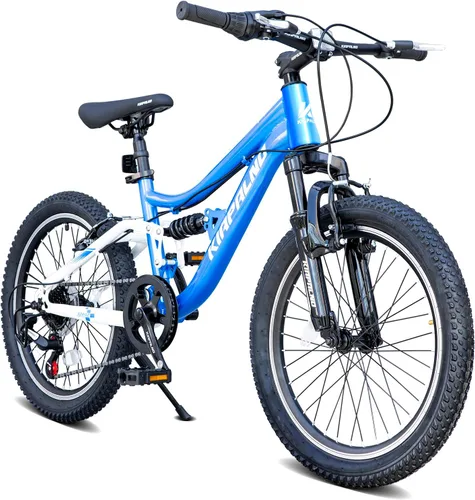 Miniatura 33 de Bicicleta de montaña para niños de 20 pulgadas, bicicleta de montaña para niños y niñas de 8 a 12 años, 7 velocidades para adolescentes, bicicletas