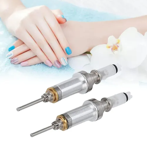 Miniatura 5 de ZJchao Juego de 2 piezas de husillo de taladro de uñas, mango de pulido de uñas, máquina electrónica profesional, repuesto para taladro de uñas, kit