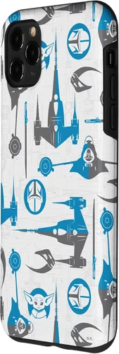 Miniatura 2 de Funda para iPhone 11 Pro Max Star Wars The Mandalorian & Grogu Signets and Starships
