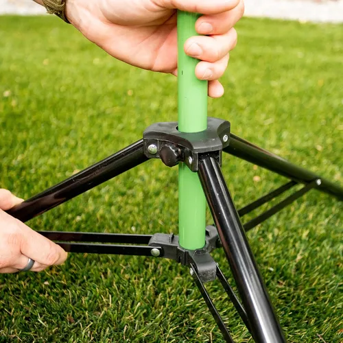 Miniatura 13 de Franklin Sports Cestas de Disc Golf - Objetivo Portátil de Disc Golf con Cadenas Incluidas - Equipo de Soporte de Cesta de Disc Golf para Creación