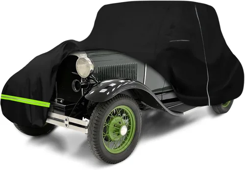 Old Classic - Funda impermeable para automóvil, compatible con Ford Modelo A Coupe/Roadster 1928-1931, poliéster 210T con interior de algodón para