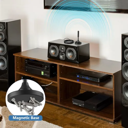 Miniatura 4 de Bingfu Antena FM de repuesto para receptor de radio estéreo para el hogar interior para Pioneer Onkyo, Yamaha, Marantz, Sherwood, radio digital HD