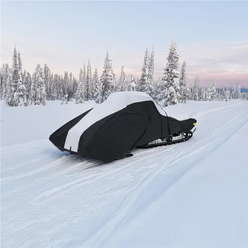 Miniatura 8 de Funda de viaje y almacenamiento para motos de nieve de ajuste completo de 600 denier compatible con el trineo Arctic Cat modelo King Cat 900 EFI
