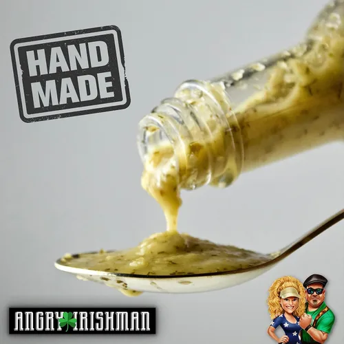 Miniatura 5 de Salsa picante de eneldo delicioso de eneldo con calor medio, hecha con pimientos escorpión frescos, ajo y cebollas, lote pequeño y hecho a mano