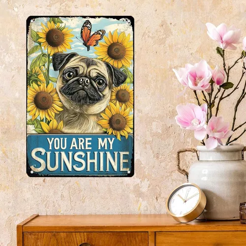 Miniatura 5 de Póster de metal retro con texto en inglés «You Are My Sunshine» de metal con texto en inglés «You Are My Sunshine» («You Are My Sunshine»)