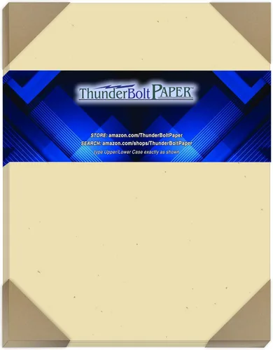 Miniatura 16 de 200 hojas Earthy de balsa Fibra 80 # Cover Paper – 3" x 5" (3 x 5 inches) photo card frame Tamaño Tarjeta de – 80 Lb/libra Peso – Papel Grueso
