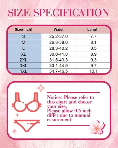 Miniatura 6 de Ropa interior para mujer, tangas recortadas de encaje, bragas de cintura media