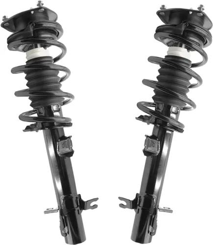 Miniatura 32 de Detroit Axle - Puntales 4WD para Ford Expedition Lincoln Navigator 1997-2002, 4 puntales completos con muelle helicoidal delantero trasero 1998 1999