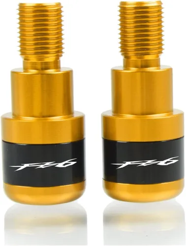 Miniatura 15 de Motocicleta para Yamaha FZ6/FZ6R/FAZER FZ 6 R 6R FZ6 FZ 6 motocicleta 7/8 pulgadas 0.866 in extremos de manillar agarres deslizantes extremos