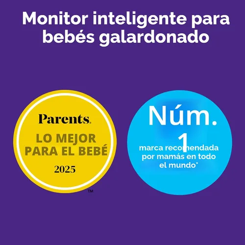 Miniatura 4 de Philips Avent Monitor de bebé conectado de alta calidad, monitor inteligente para bebés con aplicación, cámara de 1080p, seguimiento de movimiento