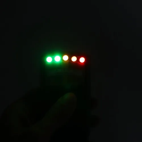 Miniatura 9 de Geiger Contador, medidor de monitor de radiación de rayos X gamma Y beta con alarma de luz sonora, detector de radiación nuclear, dosímetro