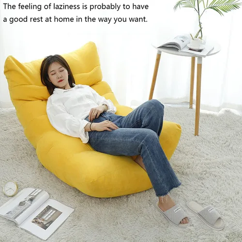 Miniatura 3 de Sillón de descanso, sofá de piso perezoso, puff para sala de estar, silla de esquina, dormitorio, sala de belleza, oficina, sofá perezoso, sillas