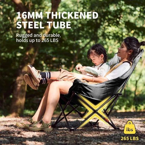Miniatura 5 de Naturehike Silla de camping acolchada con asiento acolchado