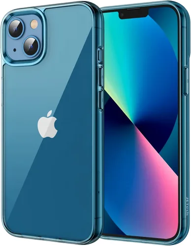 Miniatura 10 de JETech - Funda para iPhone 13 de 15,5 cm, cubierta de goma a prueba de golpes que no se pone amarilla, parte trasera transparente antiarañazos