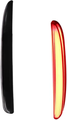 Miniatura 8 de Faros Traseros de Reflector de Parachoques LED Completo con Lente Ahumada para Honda Civic Hatchback, Tipo-R o SI de 4 Puertas Sedán 2017, 2018