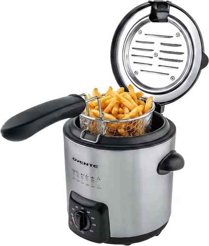 Miniatura 9 de OVENTE Juego de filtros de repuesto de vapor de carbón y aceite compatible con freidora eléctrica de 1.5L FDM1501BR, paquete de 3 filtros reductores