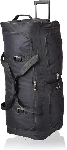 Miniatura 7 de Rockland Bolso de viaje con ruedas, Negro