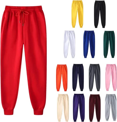 Miniatura 3 de Womens Winter Fleece Lined Sweatpants Warm Pants Thicken Sherpa Lined Athletic Jogger Soft Long Pants Casual Trousers