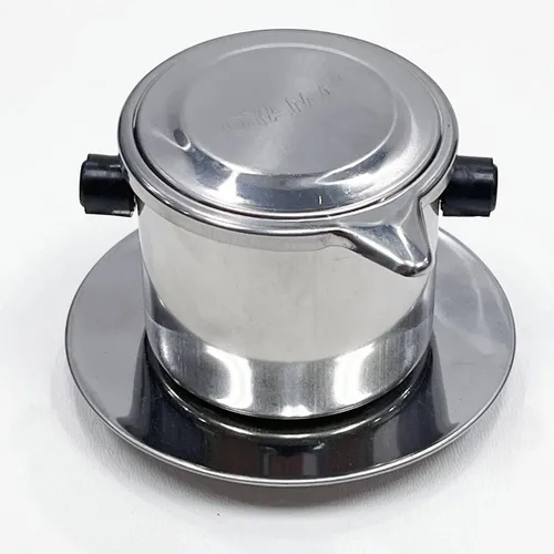 Filtro de café vietnamita | Filtro de café de prensa francesa | Café de goteo tradicional reutilizable Inox Phin filtro taza de acero inoxidable