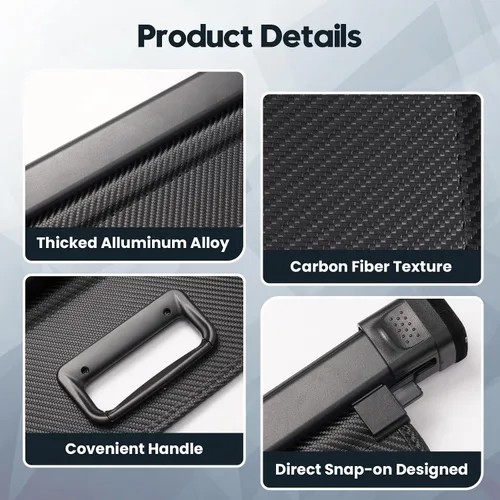 Miniatura 4 de Powerty Cubierta de Carga para Toyota RAV4 2019-2025 2026, Cubierta Retráctil de Maletero Cubierta de Privacidad Reemplazo para Accesorios Toyota