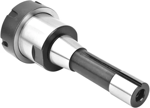 Miniatura 6 de Adaptador convertidor de extensión de portabrocas R8 ER40 para fresadora de enrutador CNC, soporte de precisión de acero con rosca de 7/16in-20UNF