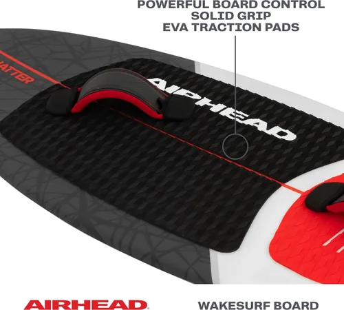 Miniatura 7 de Airhead Wakesurf Boards, EVA Traction Pads, Adjustable Foot Straps, Great for All Skill Levels, Multiple Sizes/Styles