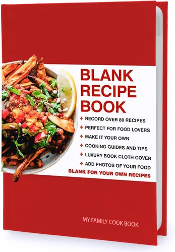 Miniatura 9 de Suck UK Diario de repostería – Cuaderno de recetas en blanco de tapa dura – Crea tu propio libro de cocina y diario de alimentos – Regalo ideal