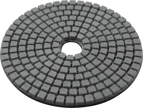Miniatura 5 de Almohadillas de pulido de diamante Wet Buff 4 pulgadas 7 pasos gancho y bucle para lijar piedra mármol granito