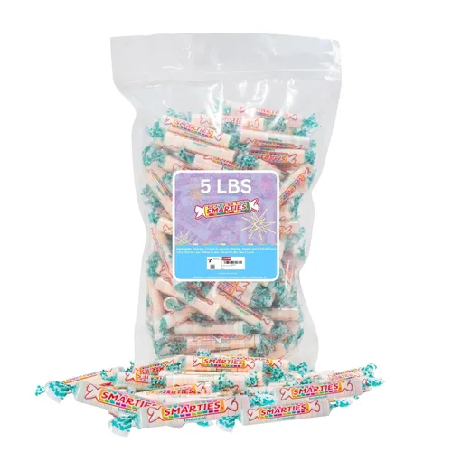 Miniatura 10 de Smarties X-treme Sour Candies - Caramelos agrios sin gluten, sin maní, sin lácteos, perfectos para fiestas, mezclas de dulces y Halloween, dulces a
