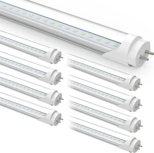 Miniatura 9 de Romwish Tubo de luz LED T8 de 36 pulgadas, 14 W (equivalente a 30 W), 1600 LM, luz diurna de 5000 K, tipo A+B Plug & Play o derivación de lastre, 3ft