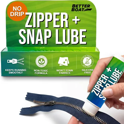 Lubricante con cremallera de cera con cremallera, barra de lubricante con cremallera de grado marino y herramienta para lona de barco, broches