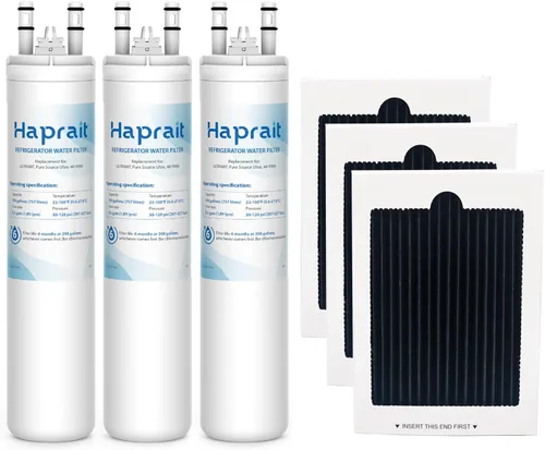 Haprait HP005 Repuesto para ULTRAWF y PAULTRA Pure Air Ultra, compatible con Pure Source Ultra, Kenmore 9999, 469999, 46-9999, 3 unidades