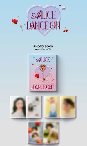 Miniatura 6 de ALICE DANCE ON Single Album+1ea Folded Poster(First Press Only!) K-POP SEALED