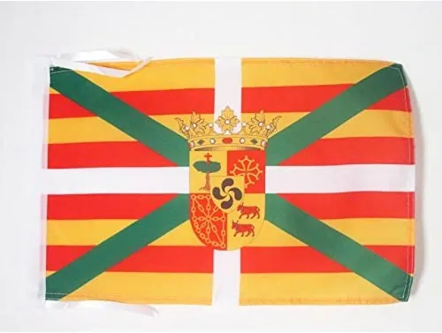 Miniatura 1235 de Bandera de México AZ FLAG, 45.7 x 30.5 cm, con cordones - Pequeñas banderas mexicanas de 30 x 45 cm - Bandera de 45.7 x 30.5 cm