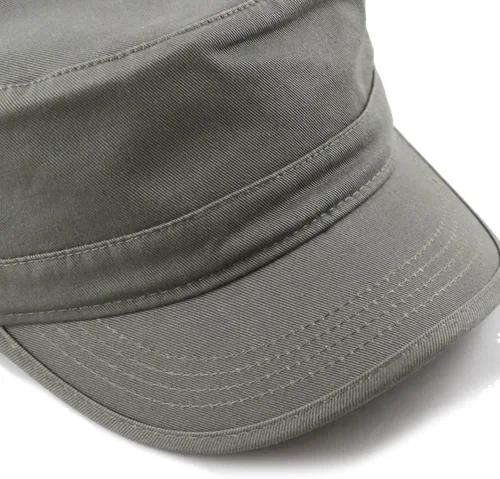 Miniatura 29 de The Hat Depot Cadet Military Army - Gorra de béisbol de algodón lavado con teñido anudado y algodón lavado básico y desgastado, gorra de algodón