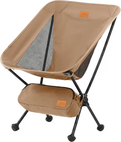 Miniatura 10 de Naturehike YL08 Silla de Camping Ultraligera, Silla de Mochilero Portátil de 2.38 LBS con Pies Anti-Hundimiento, Silla de Campamento de Senderismo