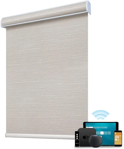 Miniatura 38 de SmartWings Persianas enrollables con cable duro PoE 100% opacas, muestra de tela