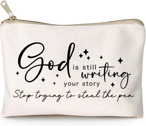 Miniatura 15 de Maybe I Can't Stop The Downpour - Bolsa de cosméticos, regalos para hermanas de Tough Times, regalo para amigas necesitadas, apoyo de amistad