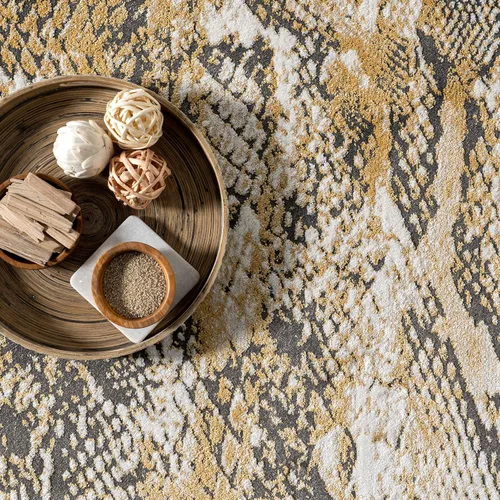 Miniatura 7 de nuLOOM Aideen Modern Snake Patterned Area Rug, 4x6, Beige