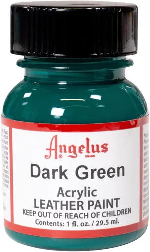 Miniatura 10 de Angelus - Pintura acrílica para cuero, 4 Fl Oz, color blanco - Pintura para cuero profesional flexible, resistente a grietas, arañazos