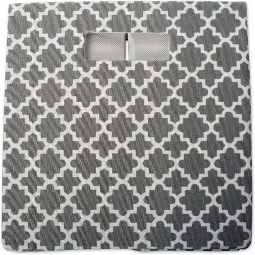 Miniatura 4 de DII Contenedor de almacenamiento de tela plegable de lados duros para guardería, oficinas y organización del hogar, (11 x 11 x 11 pulgadas)