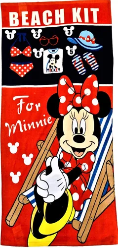 Miniatura 2 de Disney - Toalla de playa con diseño de Mickey Mouse