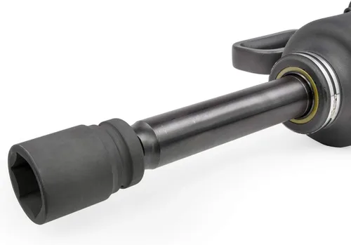 Miniatura 5 de Stark USA 1" Llave de impacto neumática con vástago largo para camiones, juego de 38mm y 41mm, para uso pesado en remolques de camiones, con estuche